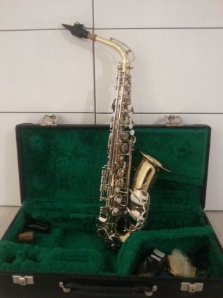 Saxophon Gold,  Koffer & Zubehör Meinl Bild
