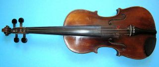 Uralte Geige / Violine - Mit Zwei Bögen Bild