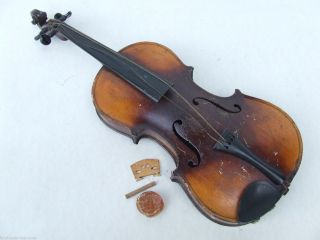 Alte 4/4 Violine,  Geige Bild