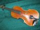 Alte Geige Mit Koffer Violine Instrument Dachbodenfund Saiteninstrumente Bild 3