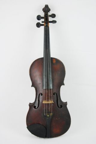 Interessante Geige Um Mittenwald - Gefertigt Um 1800,  Label Mathias Klotz 1745 Bild