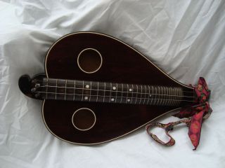 Antikes Zupfinstrument Alte Gitarre Zither Mandoline Musikinstrument Zitter, Bild