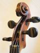 Sehr Alte 4/4 Geige,  Violine Mit Brandmarke Hopf Saiteninstrumente Bild 6