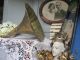 Frankreich Antiker Grammophon Trichter French Shabby Chic Messing Trichter Jdl Mechanische Musik Bild 8