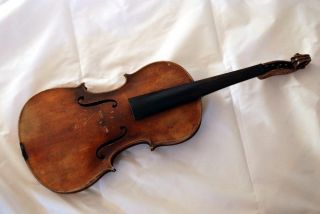 Alte Geige - Violine - Violín - Johann Baptist Schweitzer 1818 Bild