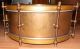 Alte Marschtrommel Snaredrum Aus Messing Absolut Rare Musikinstrumente Bild 10