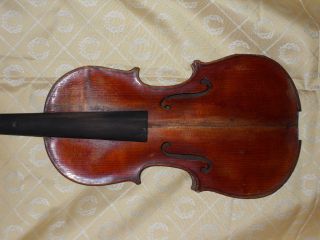 Sehr Alte Geige Very Old Violin Violino Antik Antiko Bild