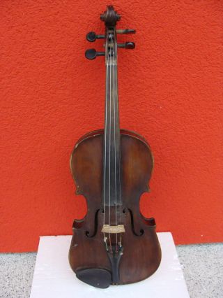 Biete Antike Geige - Johann Uhlrich Fichtl,  Mittenwald Anno 1763. Bild