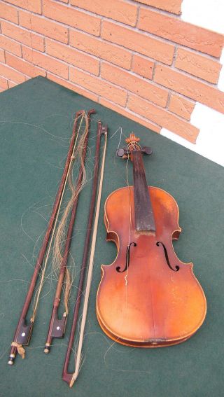 Alte Geige / Violine / Streichinstrument Bild