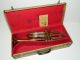 Trompete,  Selmer Invicta,  Modell 55 Zertifikat Nr 5299,  Jahr 1956,  Sammlerstück Blasinstrumente Bild 11