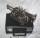 Trompete Kleines Modell In Koffer Mit Mundstück Bessons & Co.  London W.  C.  2 Blasinstrumente Bild 4