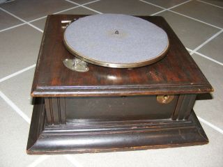 Selten - Hmv Case Grammophon Gramophone Bild