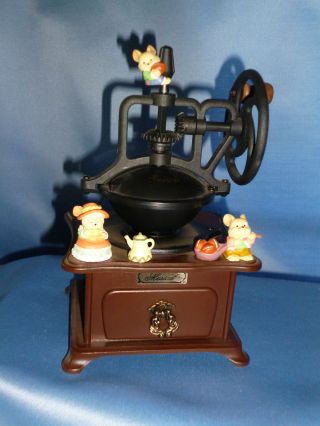 Spieluhr Kaffeemühle Mit Mäusen Bild