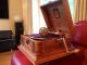 Altes Grammophon Fuer Sammler,  Russland Mechanische Musik Bild 2