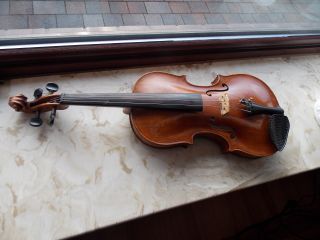 Alte Geige/ Violine Mit Altem Handschriftlichem Zettel,  Stainer ? Bild