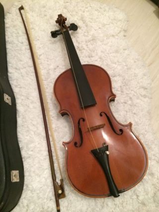 Alte Geige Violine Ca 60cm Antonius Stradinarius Crem Faciebat Anne 17xx Bild
