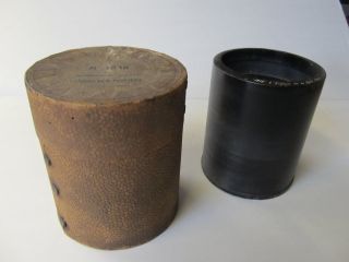 Pathe Konzert / Salon Walze In Originalbox Top Cylinder Zylinder Wax Box Bild