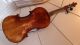 Alte Geige/violine Gewölbter Körper Zum Herrichten Saiteninstrumente Bild 1