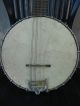 Interessantes Altes Banjo,  Restaurierungsbedürftig Saiteninstrumente Bild 2