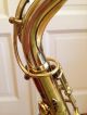 Schönes Altes Conn Saxophon Blasinstrumente Bild 5