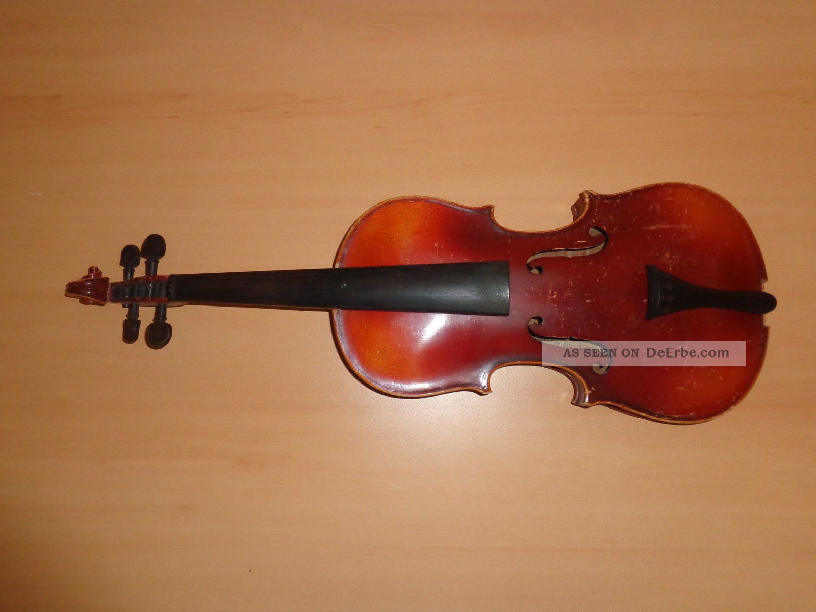 Schöne Alte Geige Stainer Violine Old Violin Violon Saiteninstrumente Bild