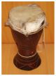 Alte Trommel Djembe Bongo Aus Dem Senegal - über 40 Jahre Alt - Topp Musikinstrumente Bild 2