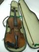 Alte Geige Im Koffer Saiteninstrumente Bild 1
