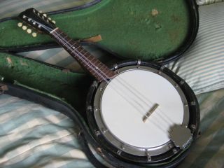 Banjo - Antikes Mandolinbanjo Bild