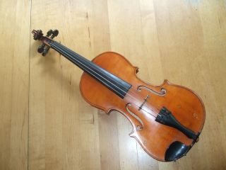 Alte 4/4 Geige,  Violine Bild