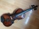Alte Geige Meistergeige Herrliches Holz Geflammt Violine Mit Zettel Saiteninstrumente Bild 10