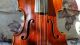Alte Violine M.  Koffer U.  Bogen Old Violin Nur 3tage Saiteninstrumente Bild 2