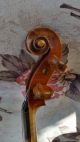Alte Violine M.  Koffer U.  Bogen Old Violin Nur 3tage Saiteninstrumente Bild 4