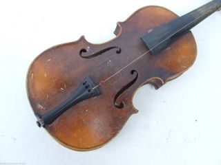 Alte Violine,  Geige Mit Zubehör Bild