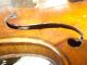 Alte Hopf Geige Violine 3/4 Brandstempel Innen&aussen Saiteninstrumente Bild 10