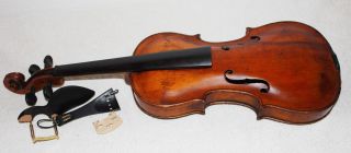 Alte Deutsche Geige Violine - Antique German Violin Bild