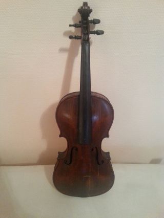 Alte Geige Aus Nachlass Bild