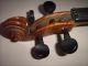 Alte Geige Violine Antonius Stradiuarius Cremenensis Faciebat Anno 1722,  Zettel Saiteninstrumente Bild 5
