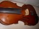 Alte Geige Violine Antonius Stradiuarius Cremenensis Faciebat Anno 1722,  Zettel Saiteninstrumente Bild 6