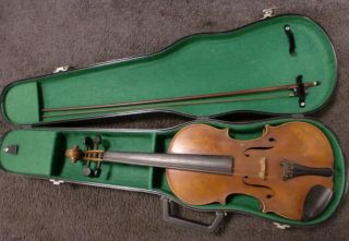 Geige Violin Um 1900 Bild