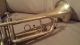Aus Nachlass Trompete Gold Mit Mundstück Basstrompete Bb C ? Blasinstrumente Bild 5