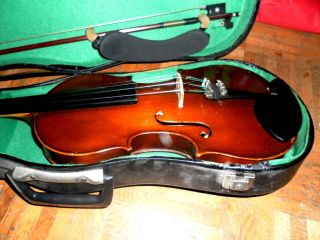 Alte Antike Violine Geige Anfang 1900 4/4 Bild