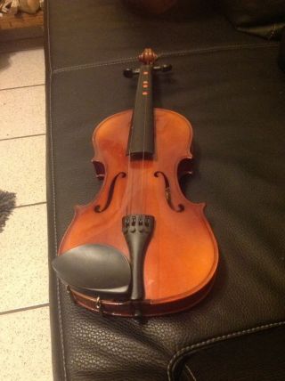 Geige Violine An Bastler China 4/4 Größe Bild