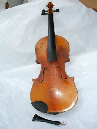 Alte Geige - Violine - Old Violin - Violino Vecchio - Old Fiddle - No Strad 2 Bild