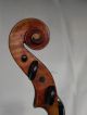 Feine Alte Meistergeige Old Violin Zettel Antik Saiteninstrumente Bild 6
