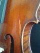 Alte 4/4 Geige / Violin / Violon / Violine - Charles Quenoil Paris 1927 Saiteninstrumente Bild 10