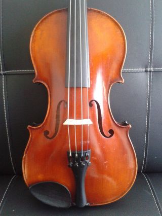 Alte 4/4 Geige / Violin / Violon / Violine - Charles Quenoil Paris 1927 Bild