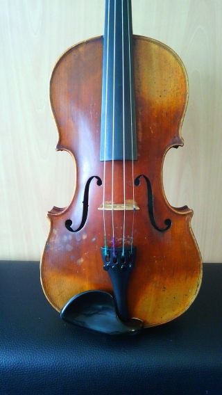 Alte 4/4 Geige / Violin / Violon / Violine - Bruder Lutz In SchÖnbach N° 234 Bild