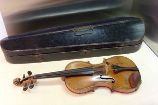 Alte Geige,  1/2,  Alte Violine Bild