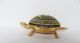 Sehr Schönes Schildkröte Tischklingel Und Empfangsklingel Aus Messing & 24gold Maritime Dekoration Bild 4