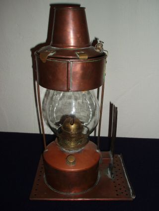 Antike Schiffs - Petroleumlampe Bild